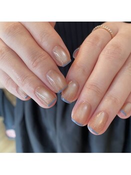 ソワール ユヌ(soir -une-)の写真/＜今っぽちゅるんネイル♪＞大人可愛いうるつやネイル◎マグネット/フラッシュ/インクetc.ジェルの種類豊富