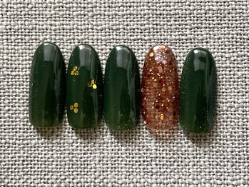 シンプル定額ネイル4800円