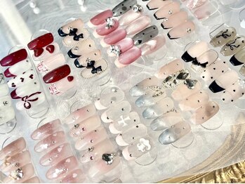 マーレ(Mare)の写真/定額ネイルはシンプル・プレミアムの２つのコースをご用意★豊富なサンプルからお好みのデザインをご提供♪