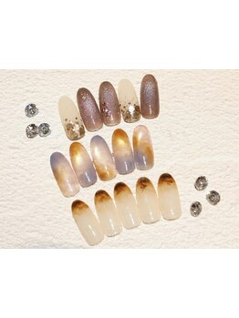 ショートネイルデザインが豊富