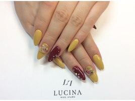 Y -894 フラワードームなネイル