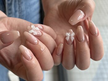 レイネイル 岡崎六名店(RAY NAIL)/simple可愛いワンカラー