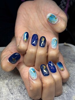 モレリア(morelia)/夜空ネイル