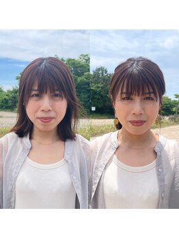 パーソナルサンフラワー(PersonalSunflower)/お客様ヘアメイク Before/After