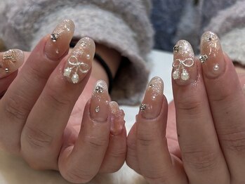 エムワイユーネイル(myu.nail)/マグネットグラデ・*.