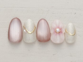 ノーネイル 有明ガーデン(NO NAIL ARIAKE)/ぷっくりフラワーマグ　￥5990