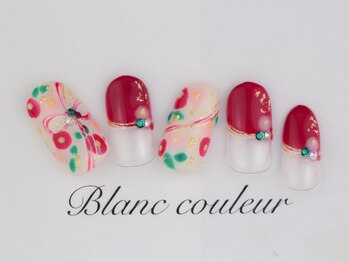 ブランクルール 京都四条烏丸(Blanc Couleur)/和柄ネイル