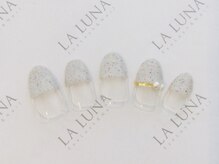 ラルナ ネイルアンドアイラッシュサロン(LA LUNA nail & eyelash salon)/～ストレートフレンチ～