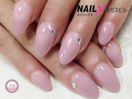 お爪にやさしいシェラックネイル