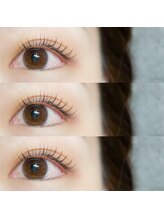 トゥルーミー(True me.)/・フラットラッシュ【ブラウン】