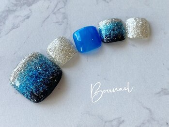 ネイルアンドアイラッシュ ボネール 銀座店(lash Bounail)/フットエレ フット マグネット