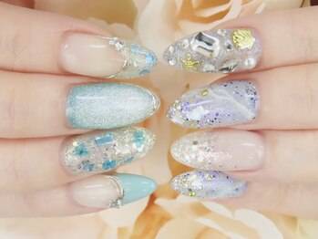 ディーネイル 天王寺(D-nail)の写真/夏の新作デザインコンテスト開催中☆これからの季節にピッタリな新作デザイン20種ご用意いたしました！