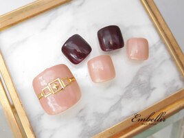 (1032)スクエアパーツFootネイル