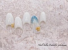 アンベリール 横浜店(Embellir)/(1799)アネモネリーフネイル