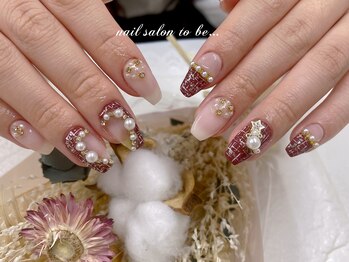 ネイルサロン トゥービー 御徒町上野(To Be)/パーツ付け放題コース8990円