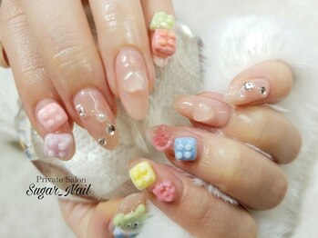 シュガーネイル(sugar nail)/トイストーリーネイル