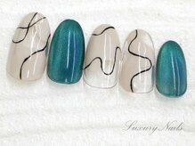 ラグジュアリーネイルズ アカバネ(Luxury Nails Akabane)/オシャレ*うねうねNail