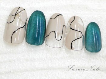 ラグジュアリーネイルズ アカバネ(Luxury Nails Akabane)/オシャレ*うねうねNail