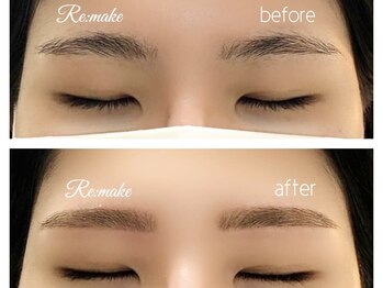 リメイク 吉祥寺(Re:make)/【アイブロウ】ビフォーアフター