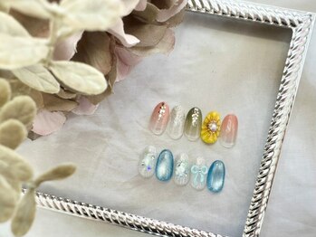 キャンアイドレッシー 太田店(Can I Dressy)の写真/絶妙なカラー・繊細なデザインで創る芸術的な魅力を楽しんで♪見惚れてしまう洗練された美しい仕上がりに◎