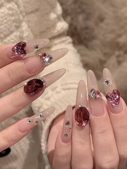 ネイルサロン トゥービー 御徒町上野(To Be)の写真/【チップジェルスカルプ付け放題コース¥16980】華やかで可愛い指先に♪最新デザインをご用意しております☆