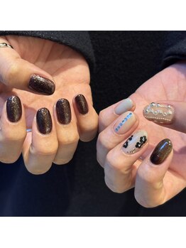 ヒルズ 原宿(Hills Harajuku)の写真/【復活☆やり放題メニュー】大人気ニュアンスアートやり放題¥6900/シンプルやり放題も¥5900で再登場◎