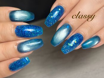 クラッシー(classy)/ブルーネイル