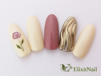 エリクサーネイル 池袋(Elixir Nail)/定額a シンプル/クーポン使用
