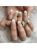 【hand】フレンチ¥4950＋パーツ2本付き