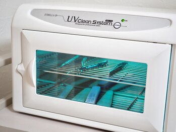 フォルトゥーナ 神田(Fortuna)/使用する道具は全て滅菌消毒済み