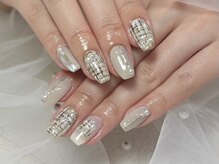 ジュムリエ/ツイードネイル