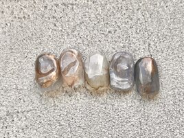 ぷっくりニュアンスネイル