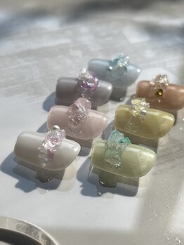 ビジュー ネイル(Bijoux)/天然石ネイル 相模原　橋本