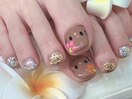 日焼けキティー★フット