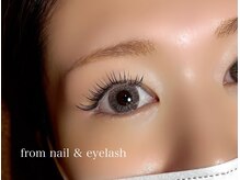 フロムネイルアンドアイラッシュ 神戸三宮(from nail&eyelash)/フラットラッシュ 140本＊