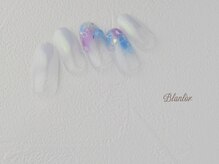 ネイルサロン ブランロール 白金店(Nail Salon Blanl'or)の雰囲気（紫陽花ネイル♪￥10,300）