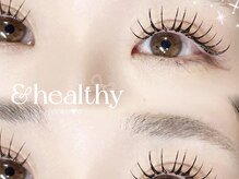 【＆healthy】とはエクステ装着後にパーマをかけることでどちらの良さもいいとこどりした新技法◎