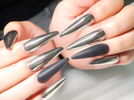 ★マットブラック×ミラー★