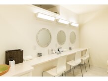 ラココ 松山銀天街店(LACOCO)/清潔感のあるパウダールーム