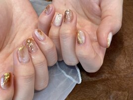 ☆カフェラテネイル☆