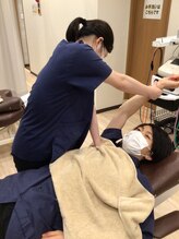 くまのみ整骨院 武蔵浦和院/肩周りをストレッチ！