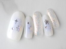 ユースタイル 中野店(U-style)/キラキラ冬ネイル