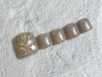 ジャスタネイルズ(JUSTA NAILS)/定額デザイン シンプル　フット