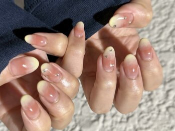 グラデーション◇チークネイル