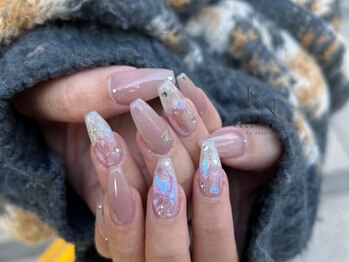 ケリーネイル(kelly nail.)の写真/【当日予約OK!夜遅くまで営業☆】予算に合わせて選べるコースが充実♪お手頃価格×高技術で満足度◎
