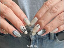 ファストネイル 高崎駅前店(FAST NAIL)/*オフ無料*Y2K★ぷっくりリボン
