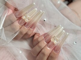 シルク感シンプルネイル リサ