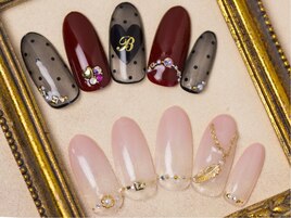 秋ネイル／10800円