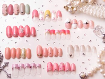 ネイルアンドスパ モンロー(MONROE)/定額ネイル ¥5500