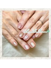 笑楽美屋/大人シンプルネイル